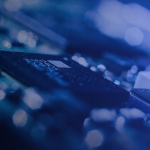Black and Blue Gradient Technology Presentation
